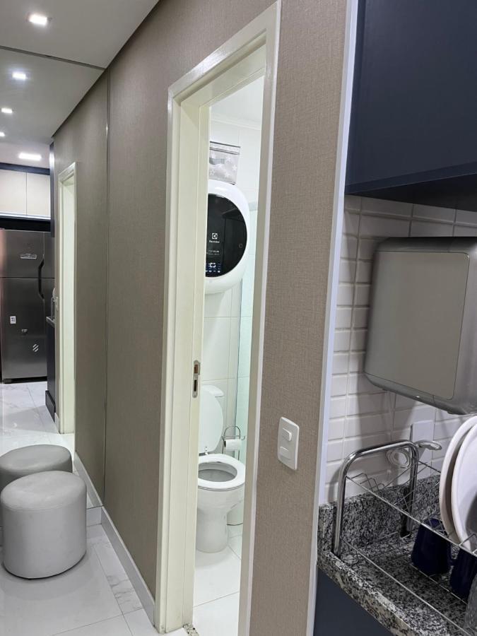 Apartamento Inteiro Em Sky Pauliceia San Paolo Esterno foto